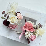 Load image into Gallery viewer, Blush Eternal Rose - Preserved Flower Boutonniere