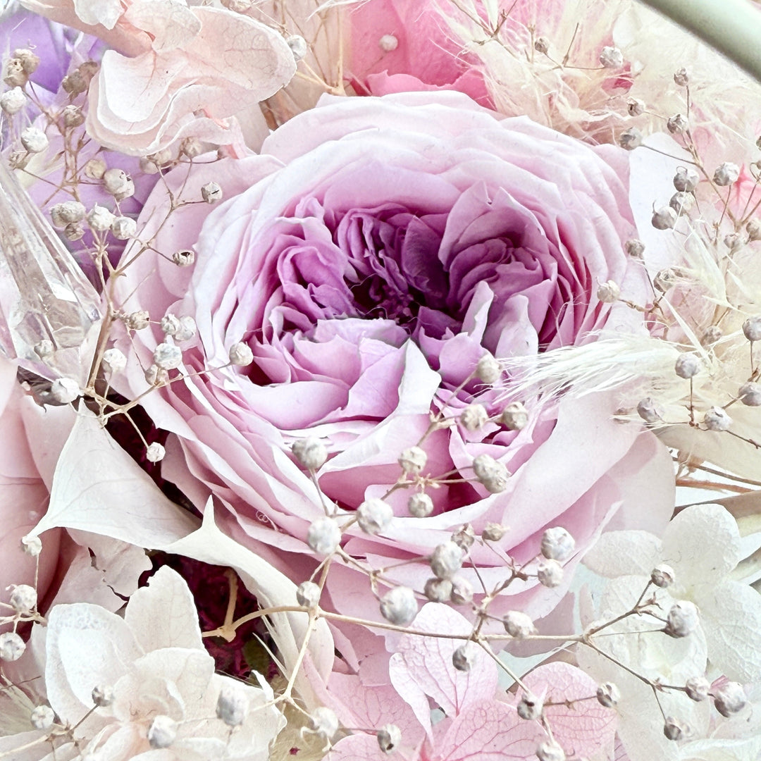 Fairytale Bloom Carriage Collection – Preserved Flower Gift – Wedding Keepsake
