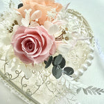 Load image into Gallery viewer, Coral Blush - Preserved Flower Wrist Corsage
