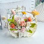 Load image into Gallery viewer, Whimsy Pastel Basket – Preserved Flower Gift