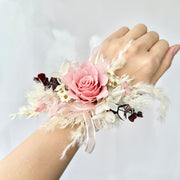 Blush Eternal Rose - Preserved Flower Wrist Corsage