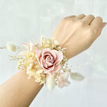 Load image into Gallery viewer, Rose Dust - Preserved Flower Wrist Corsage