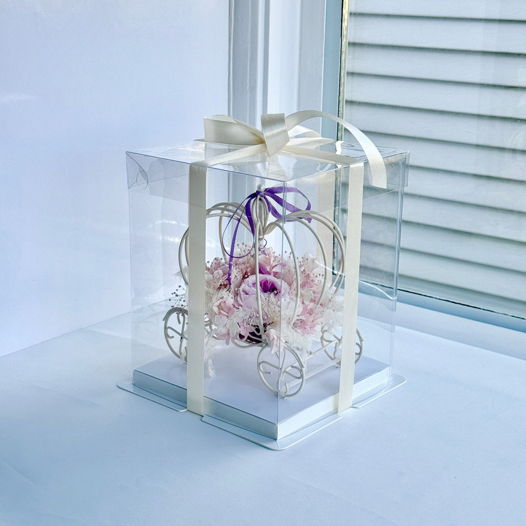 Fairytale Bloom Carriage Collection – Preserved Flower Gift – Wedding Keepsake