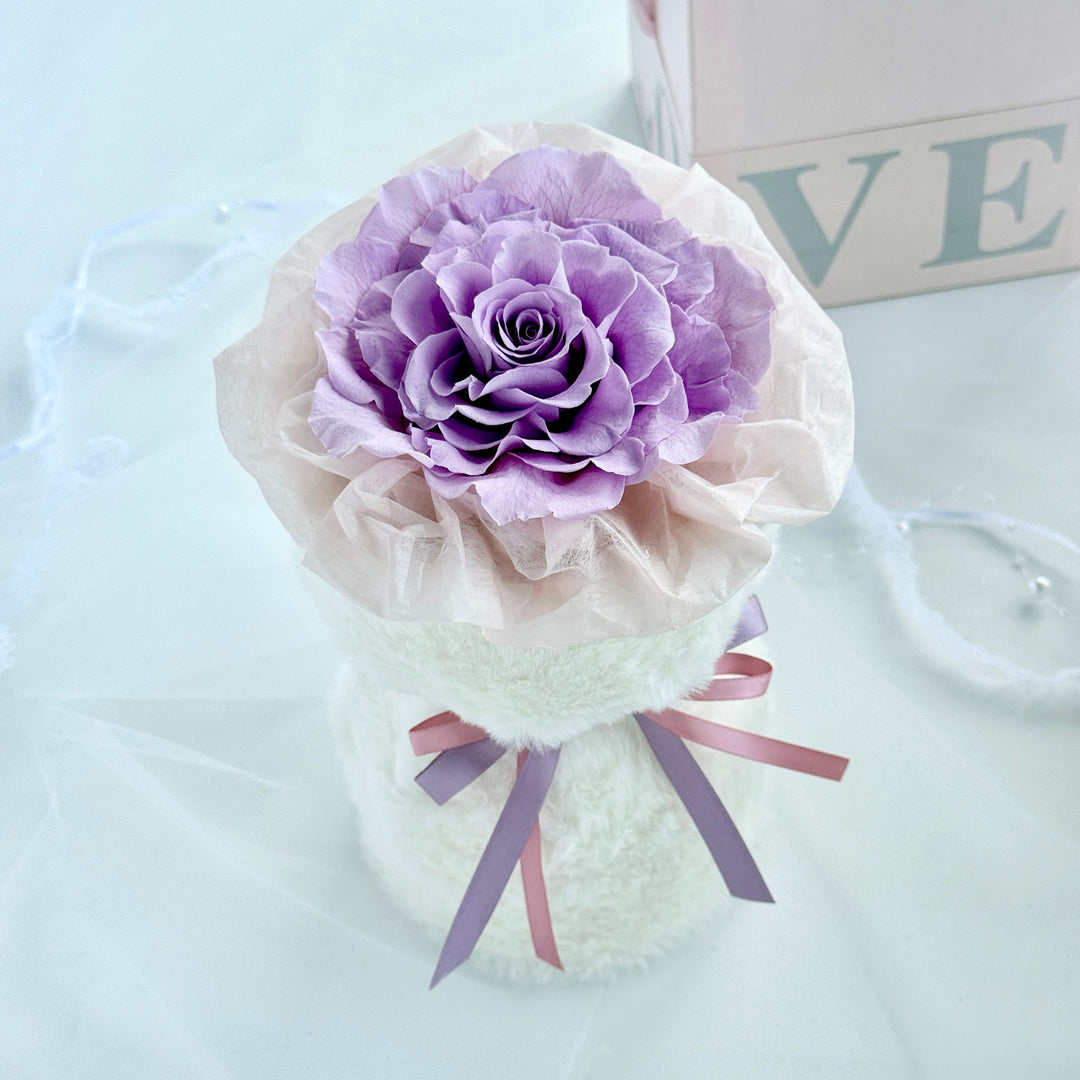 Melia Preserved Rose Gift – Four Color Edition