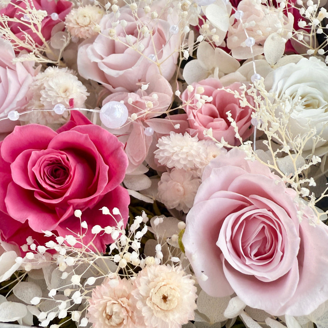 Eternal Love Preserved Rose Box – Three Color Edition
