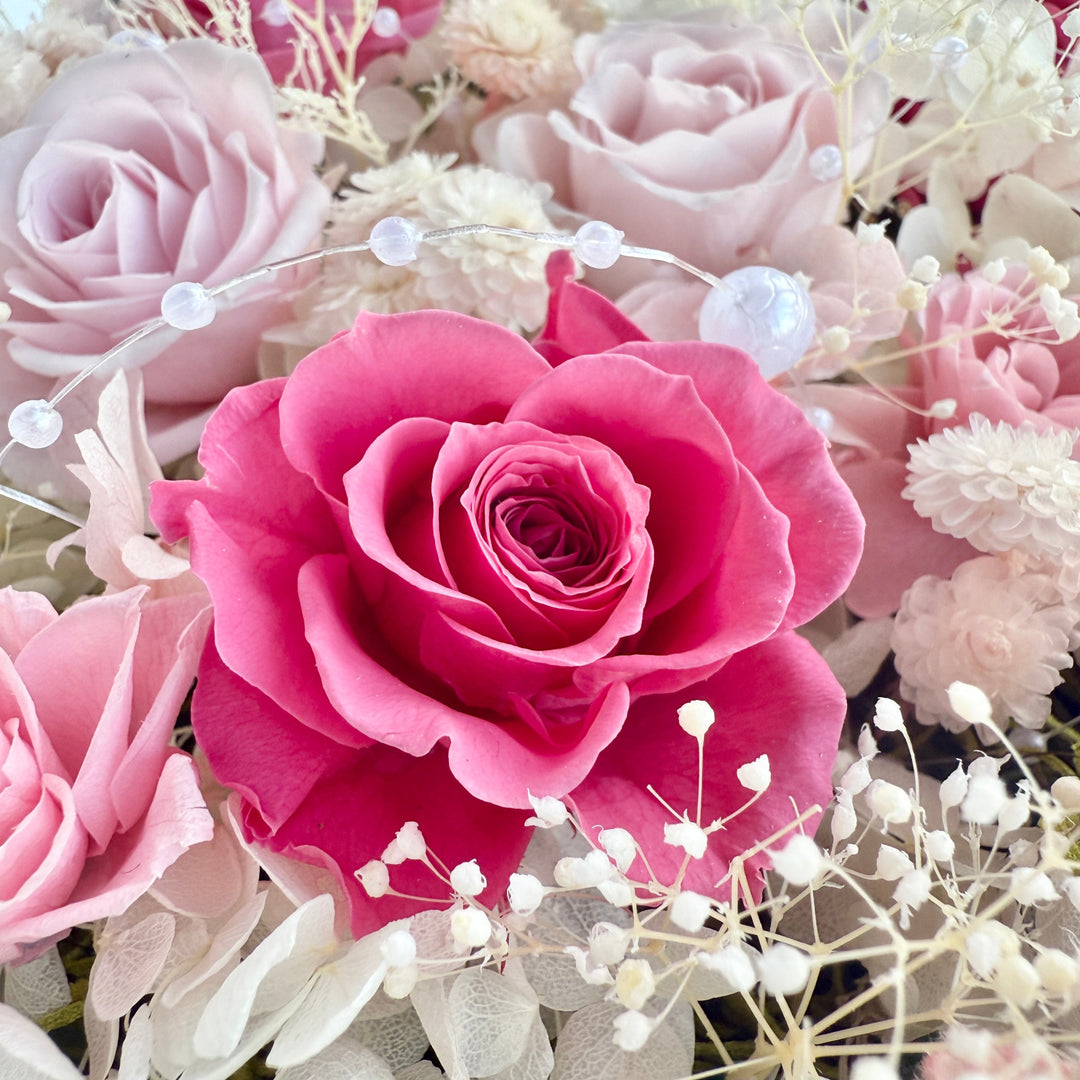 Eternal Love Preserved Rose Box – Three Color Edition