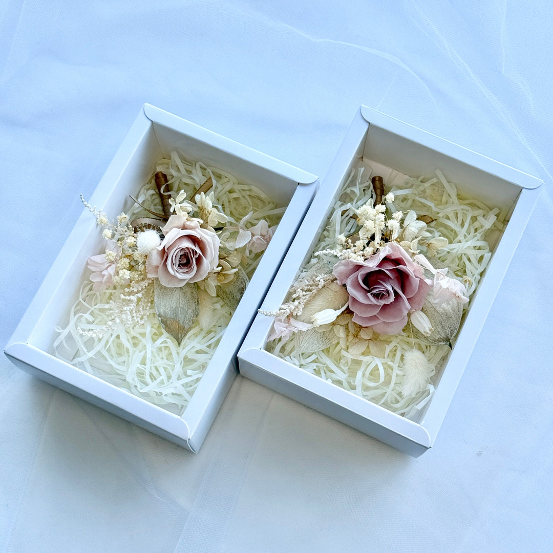 Rose Dust - Preserved Flower Boutonniere