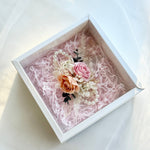 Load image into Gallery viewer, Coral Blush - Preserved Flower Wrist Corsage